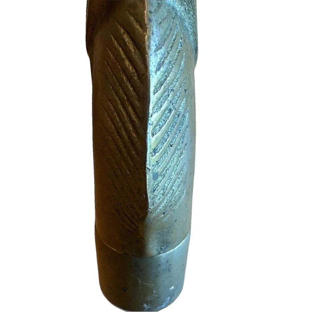 Vintage Solid Brass Horse Head Handle for a Walking Stick or‎ Cane Equestrian
